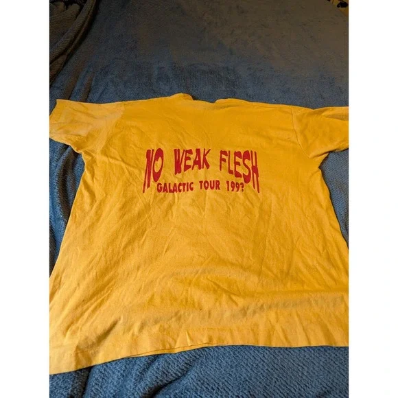 Vintage Single Stitch Rychus Power No Weak Flesh Christian Band Jesus T shirt... - Picture 7 of 9